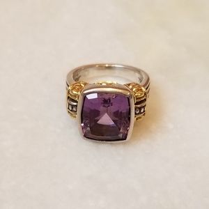 Lagos Glacier Amethysts Ring